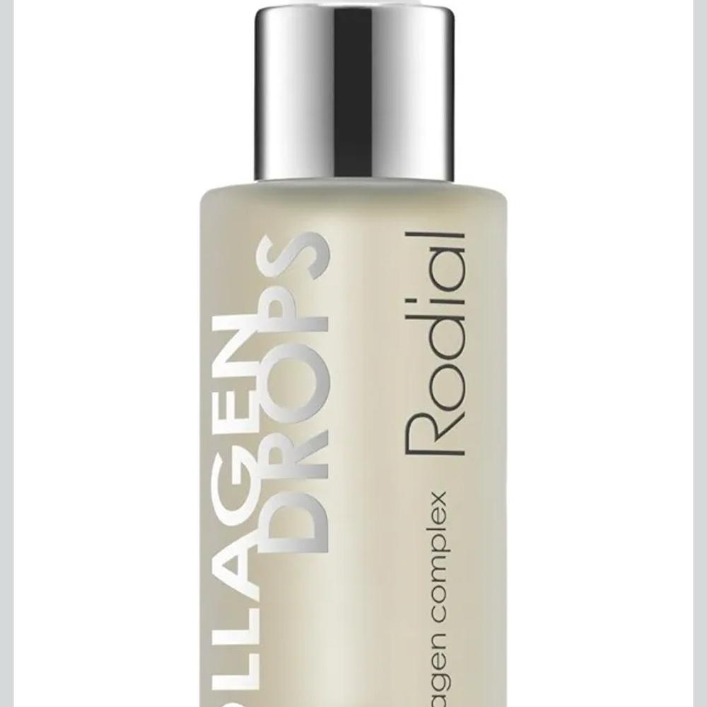 Rodial Collagen Drops Serum - Cream and Silver Accents